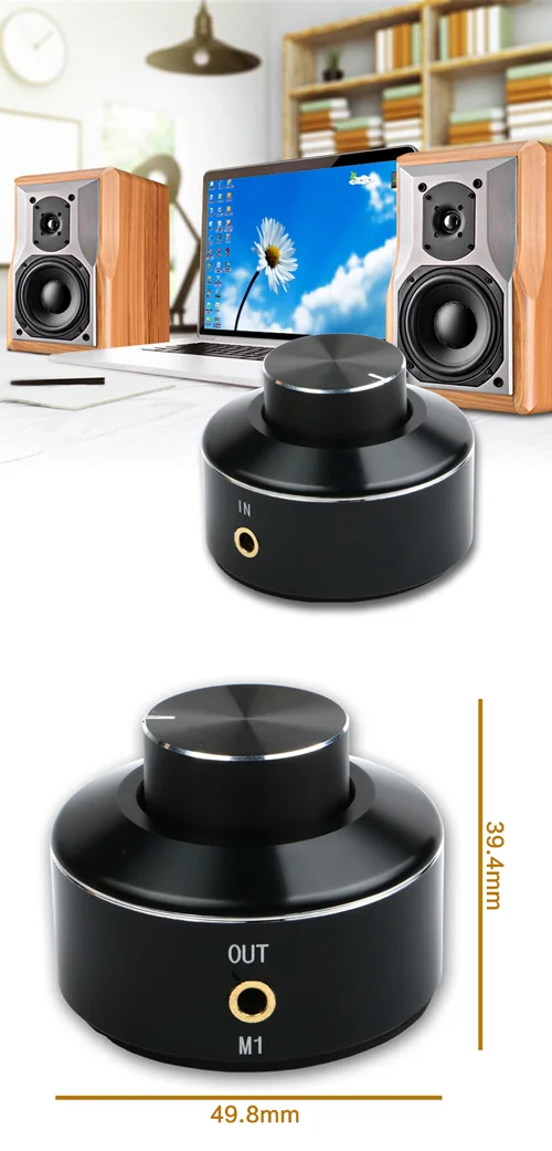 Analog Volume Controller M1 - DImensions