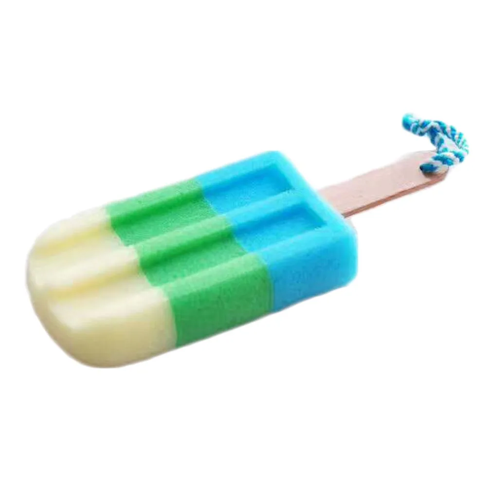 Shower Sponge Cute Ice Cream Stick Bathroon Sponge Special Style Random