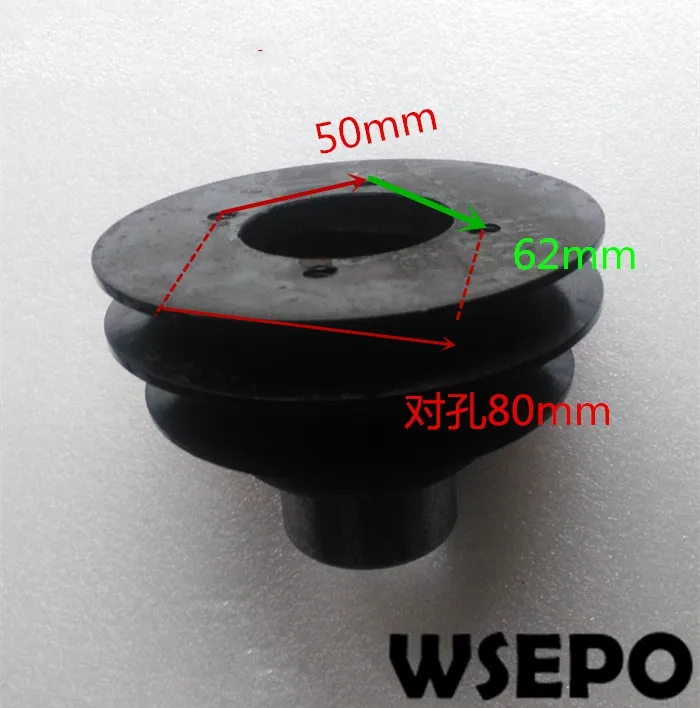 4100,4102 double groove belt pulley-1