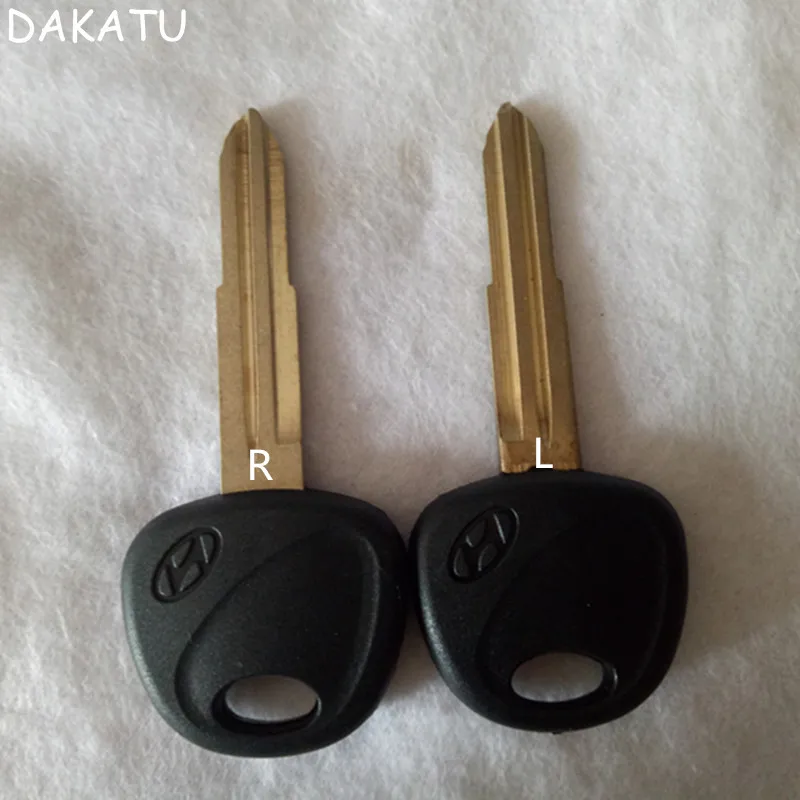 

DAKATU Blank Car key case shell for Hyundai elantra sonata celesta Accent Transponder Key Shell can't install chip
