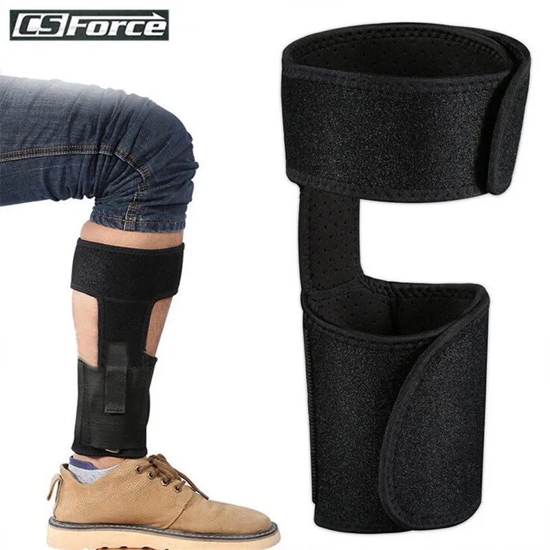 Tactical Ankle Leg Holster For Pistol Hangun Hidden Carry Case bag Black