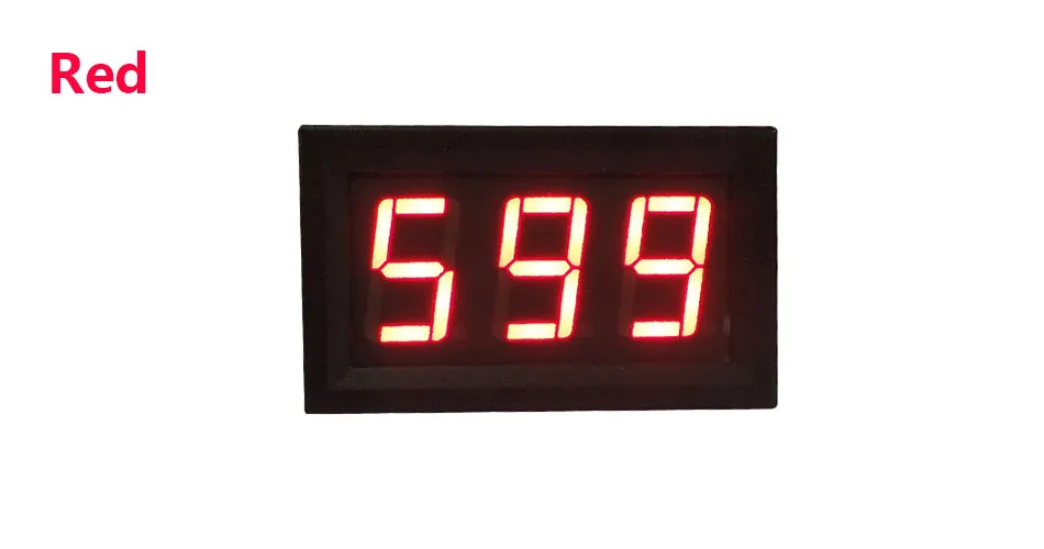 YB27 DC Digital Voltmeter DC0-300V 0-200V Three Wires DC Voltage Meters Digital Voltmeter Tester Volt Electrical Instruments (2)