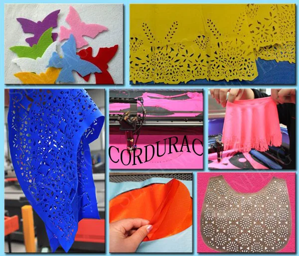 fabric laser cutting machine sample