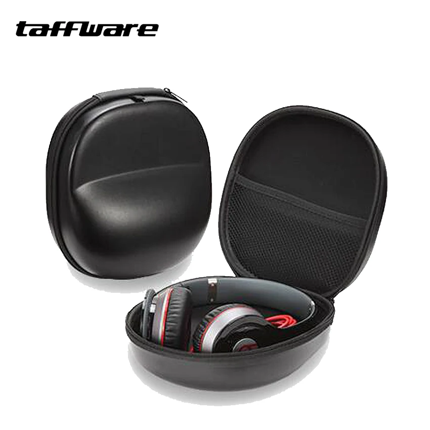 TAFFWARE Universal Headphone Case Portable PU EVA Earbuds Bag Hard