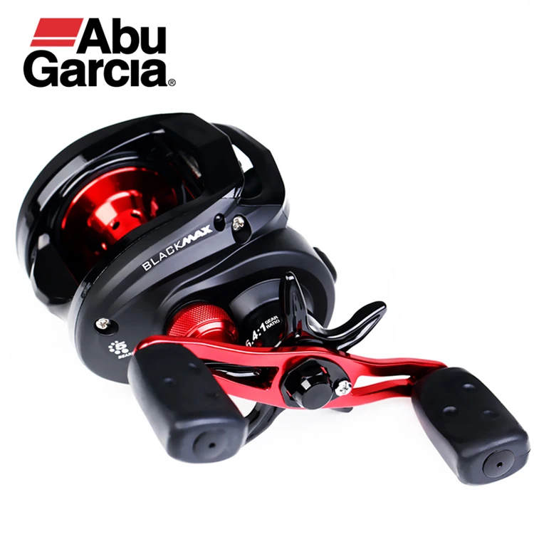 ABU GARCIA BLACK Max3 BMAX3 левая и правая рука катушка для наживки 6BB 6,4: 1 Катушка для наживки, катушка для ловли рыбы с максимальным сопротивлением 8 кг рыболовное снаряжение Pesca - Цвет: Черный