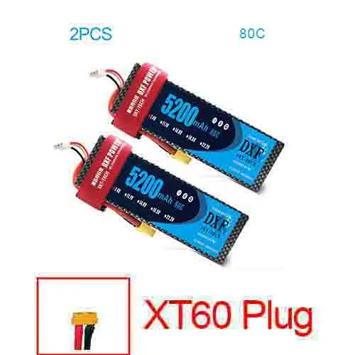 DXF 2S 7.4V 5200mah 80C DXF 2S 7.4V 5200mah 80C