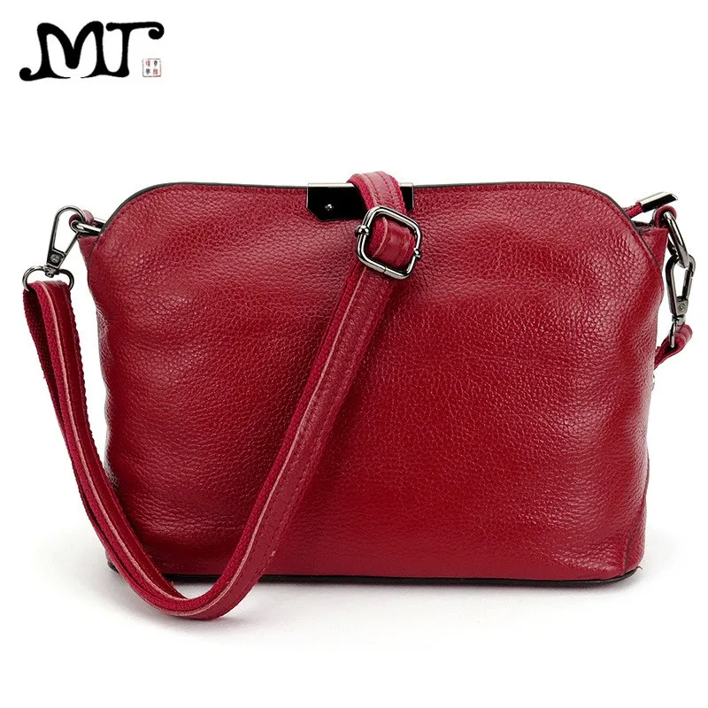 

MJ Brand Design Women Bags Simple Fashion Genuine Leather Shoulder Bag Cross Body Shell Bag for Lady