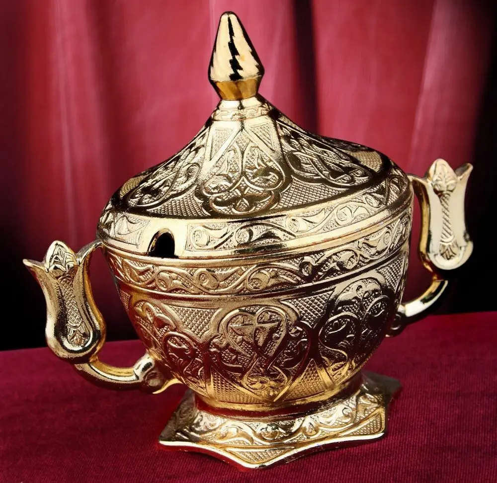 Турецкий стильный Copperplate винтажный подарок турецкий восторг сахар глубокая