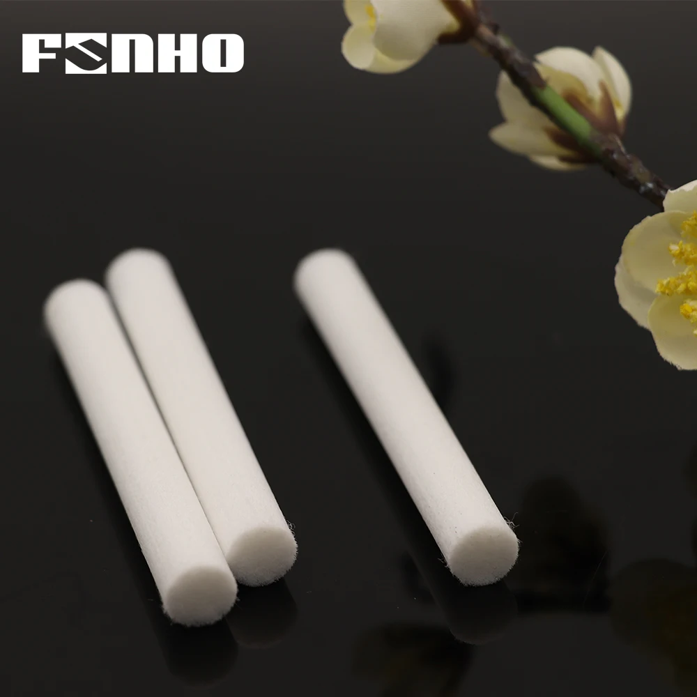 

FUNHO 10mm*65mm Cotton Swab for Air Humidifier Car Aroma Diffuser Filters Can Be Cut Replace Parts 10 PCS For 001