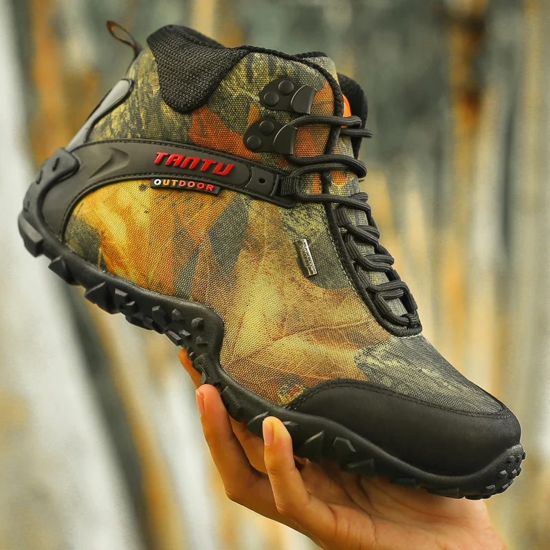 

Men Hiking Shoes Women Trekking Boots Black Green Breathable Sport Climbing Mountain Camping Outdoor Walking Sneakers Rated 4.9