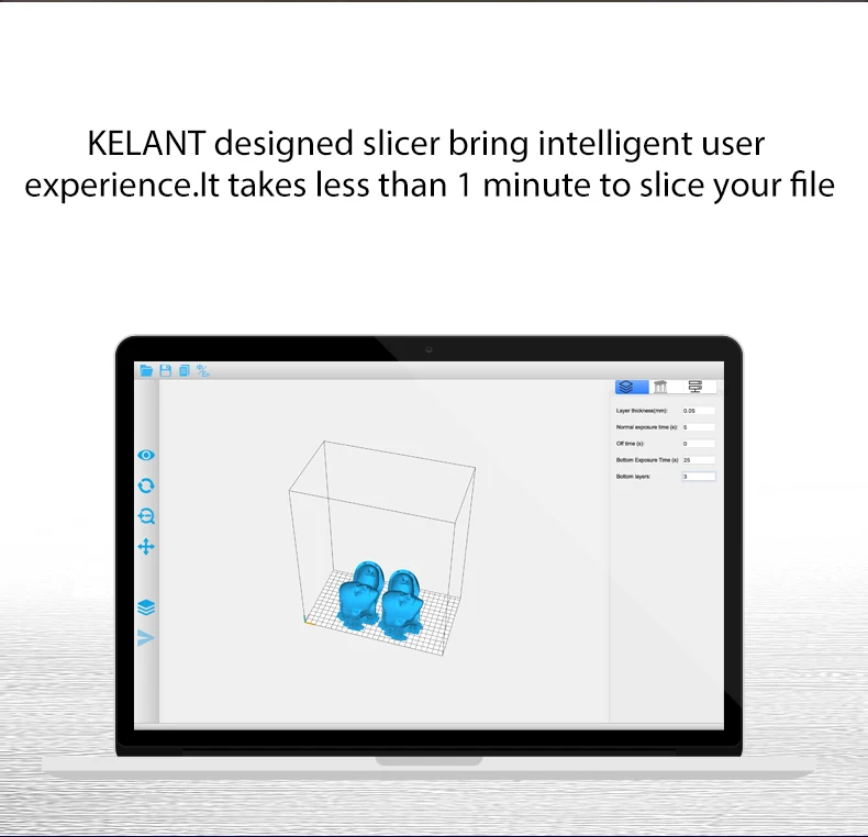 Kelant S400 lcd DLP 3d принтер s 8,9 дюймов 2K лазерный 3d принтер большой Фотон УФ Смола SLA светильник 192*120*200 мм impresora diy kit