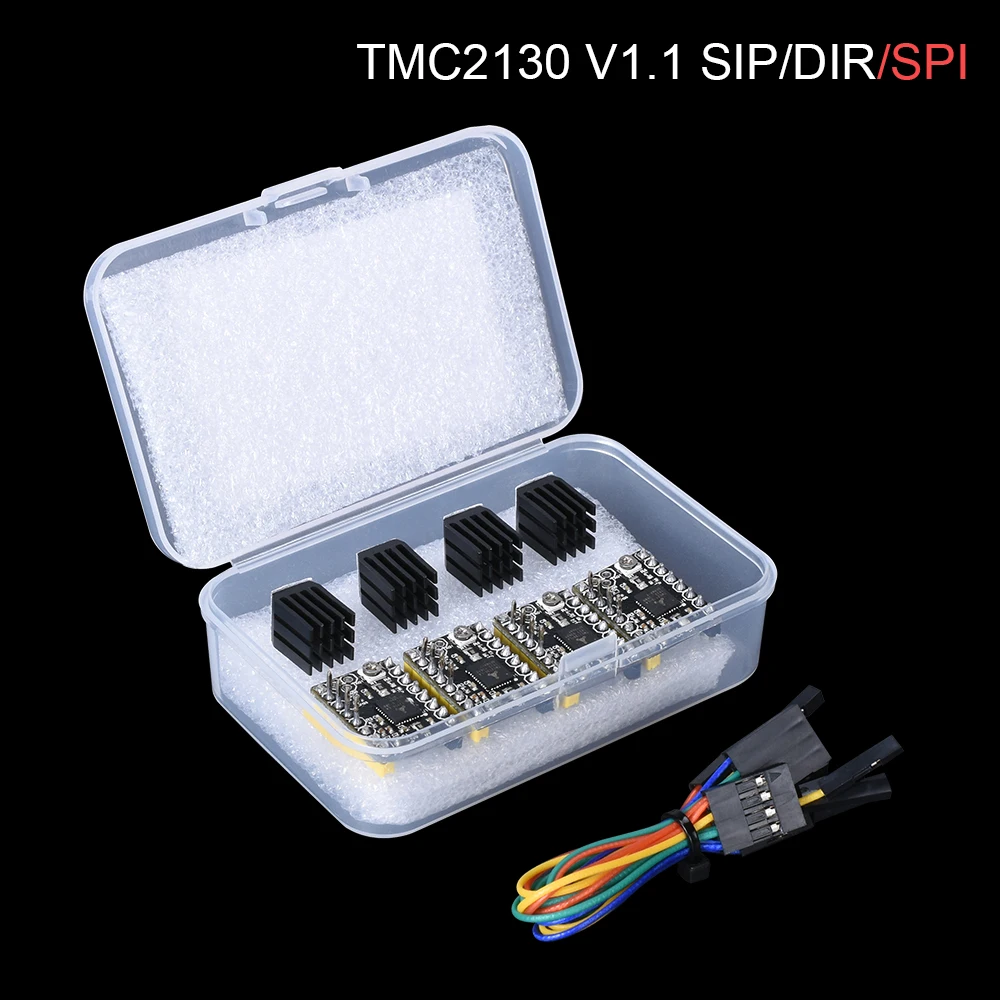 

TMC2130 V1.1 Stepper Motor Driver Mute Driver Silent Support SPI Reprap A4988 Drv8825 MKS GEN V1.4 ramps 1.4 3D Printer Parts