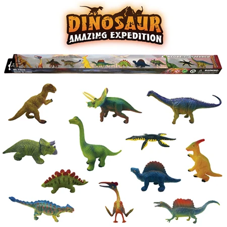 Eva2king высокое качество Dinosaurio игрушка в виде дикого животного развивающие раскопки модель динозавра 3D учебник детские игрушки для детей - Цвет: dinosaur