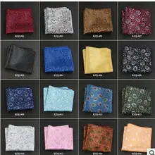 Шелк мужской носовой платок горошек полотенце для сундуков свадебный банкет Рождество карманное квадратное полотенце