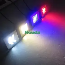 Садовый светильник, светодиодный подземный светильник, 3 Вт, встраиваемый лестничный светильник, 1*3 Вт, 70*70*55 мм