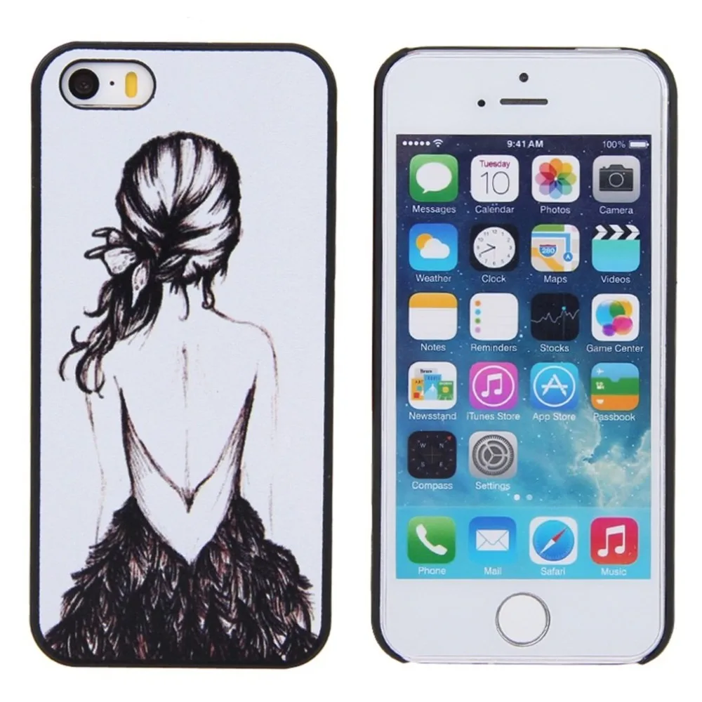 

Mulit Style Pattern Hard Skin Phone Case Cover Back Protector For iPhone 5 5S