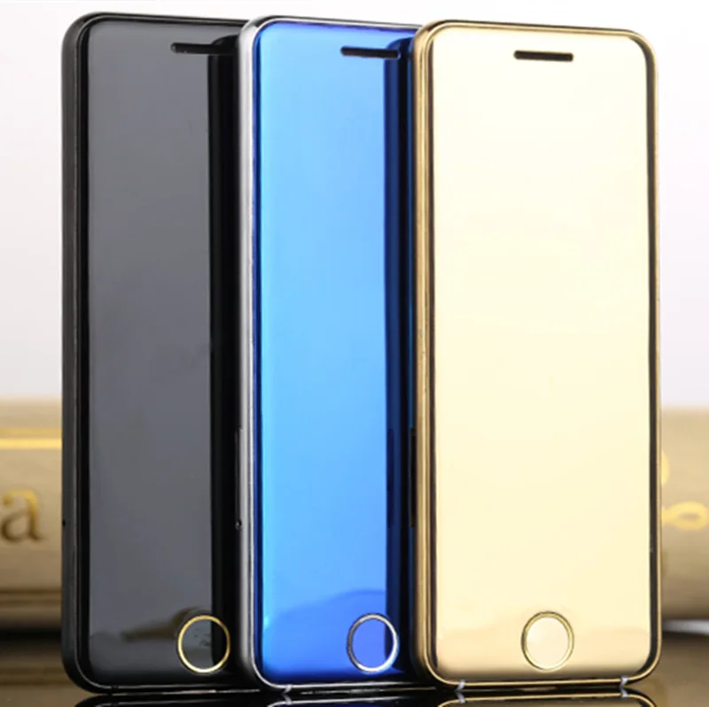 Оригинальный Ulcool V6 V66 роскошный Супер Мини Ультратонкий карточный телефон 1 67