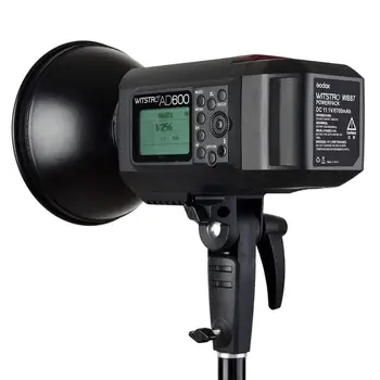 

Godox AD600B 600W GN87 TTL 1/8000 High Speed Sync Outdoor Flash Strobe Monolight with 8700mAh Battery CD50