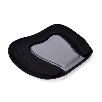 

39*32*2 cm Comfort Sit On Top Kayak Backrest Seat Fishing Full Black Back Rest Cushio