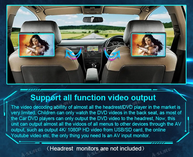 Perfect A-Sure 7 Inch 2 Din Android 8.1 Car Auto Radio GPS DVD Player Navigation For BMW E46 M3 318 320 3 Series Coupe Rover75 MG ZT 17