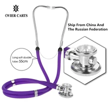 Medical Estetoscopio Stethoscope Dual Headed Double Tube Professional Multifunctional Stethoscope Portable Home Use Health Care Medical Estetoscopio Stethoscope Dual Headed Double Tube Professional Multifunctional Stethoscope Portable Home Use Health Care