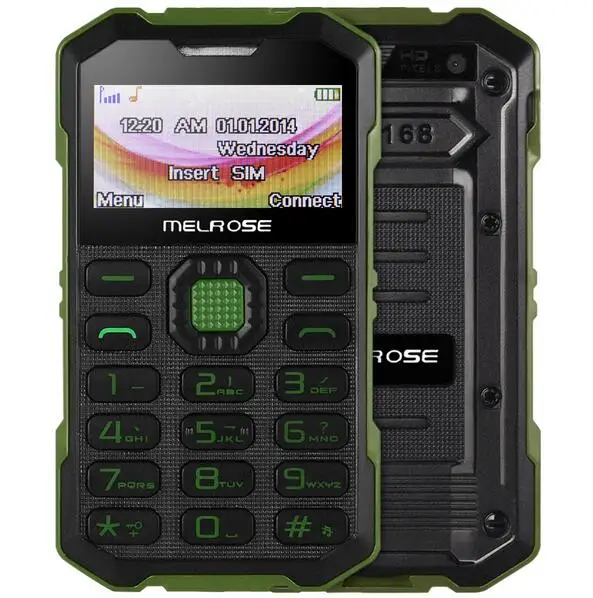 

Original Melrose S2 Mini Card Phone Mp3 Camera Bluetooth Ultra-thin 1.7inch Outdoor Shockproof Dustproof Mobile Cell Phone