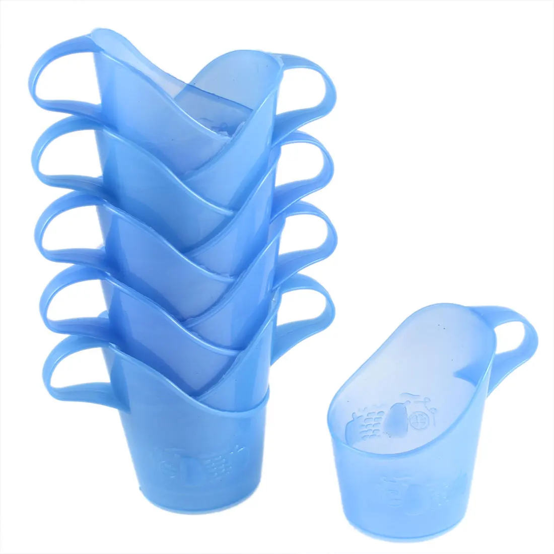 UXCELL Heat Cold Insulation Disposable Plastic Paper Cups Holder Mug Coasters 10Pcs cup holder