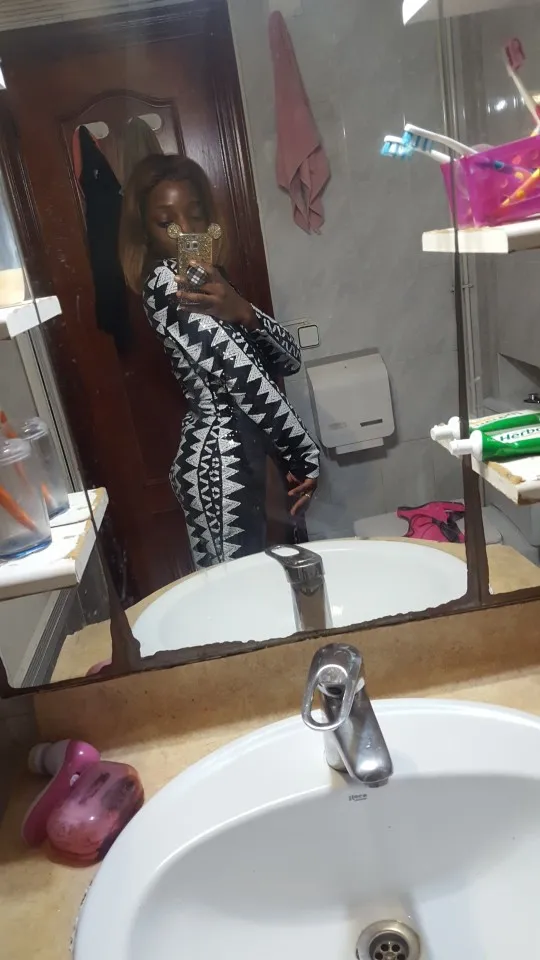 'Look Back at it' Side Split Mini Dress photo review
