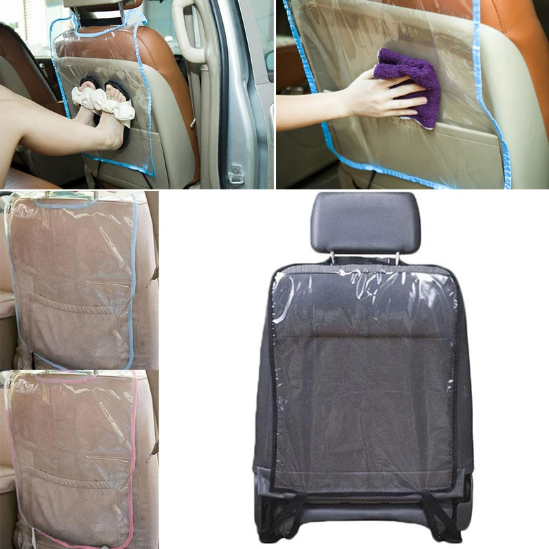 

Car Vehicle Seat Back Protector Covers Baby Child Protector Mat Cushion Anti Kick Slip Dirt Mud Dirt Waterproof Seat Covers