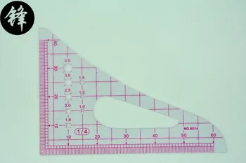 

SEWING MACHINE SPARE PARTS & ACCESSORIES HIGH QUALITY SEWING RULER 8514 MULTI-FONCTION RULER VARY FORM CURVE RULE LENGTH IS 15CM