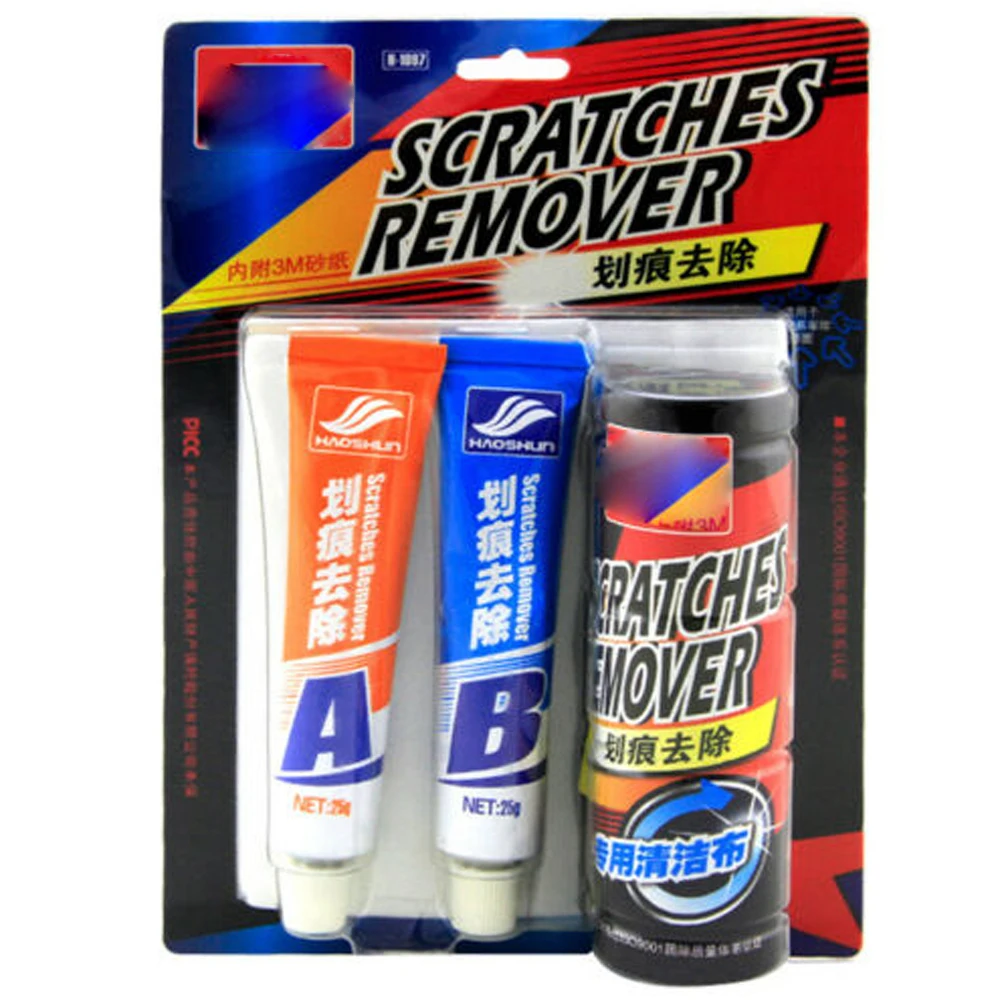 

Auto Car Truck Deep Scratches Removal System Clear Coat Paint Scratch Repair Set