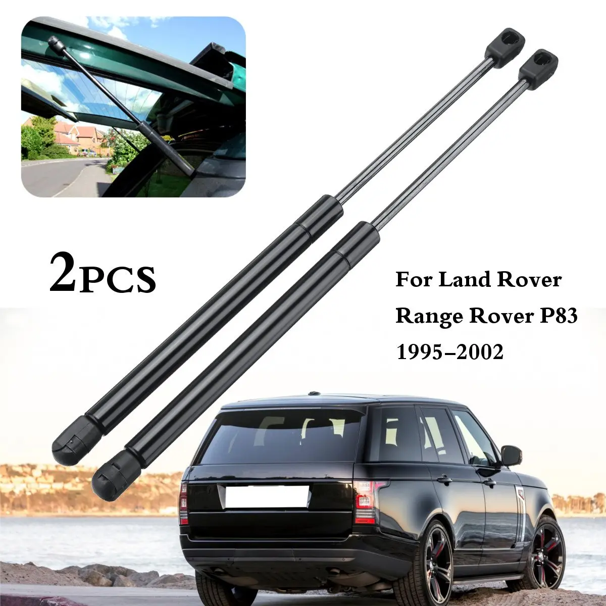 2Pcs Car Rear Tailgate Boot Gas Struts Support For Land Rover Range Rover P38 1995-2002 2Pcs Car Rear Tailgate Boot Gas Struts Support For Land Rover Range Rover P38 1995-2002