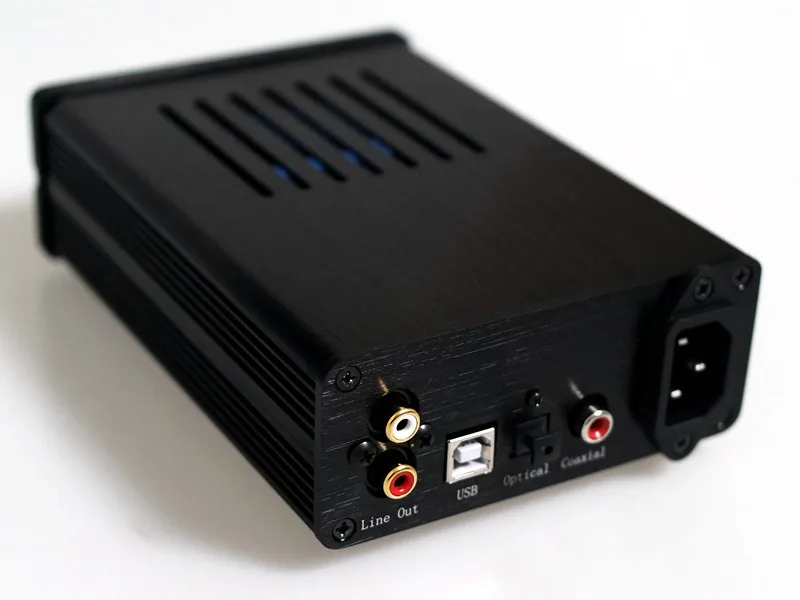  Acabado L1852DAC AD1852 24bit 192k suave control HiFi decodificador CM6631 24bit 192k USB asíncrono