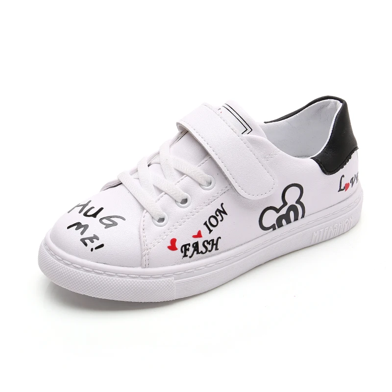 2017 Summer fashion Girls Boy Embroidery Brand High-Quality Children Shoes Slippery Wear Resisting Leisure Students Shoes