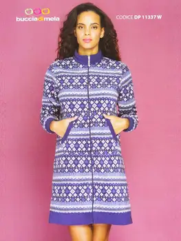 

Nightgown fleece with designs