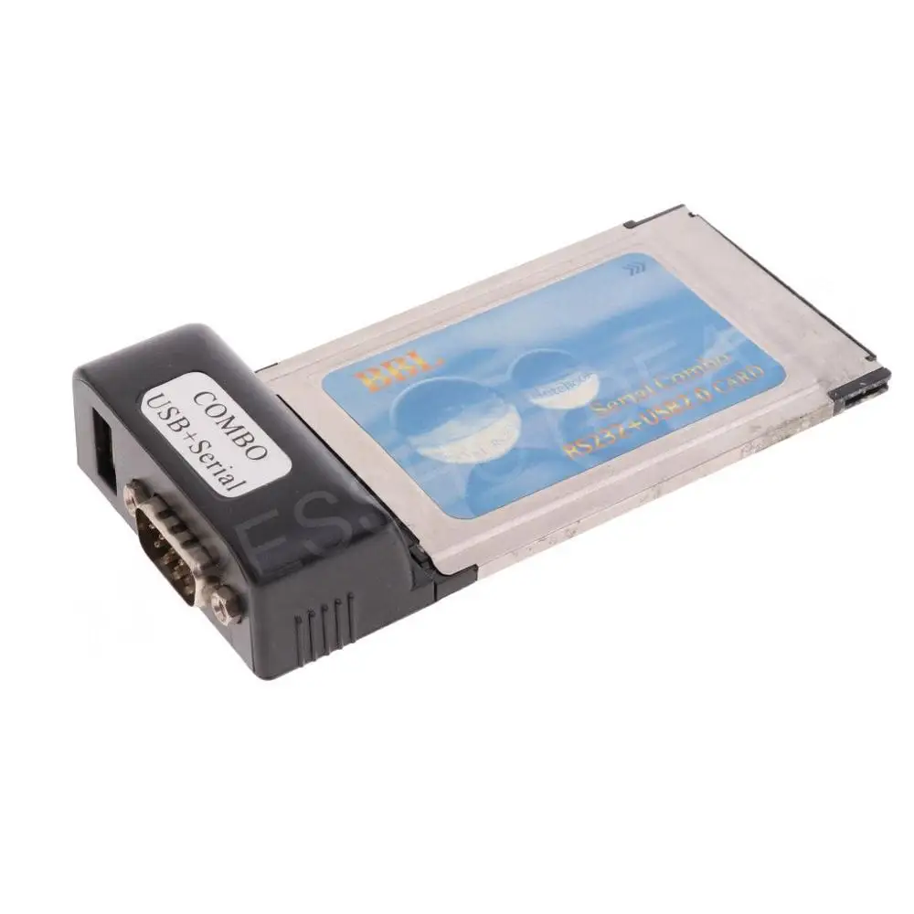 

PCMCIA To RS232 RS-232 Notebook Serial I/O Adapter Card for Laptop PC Computer