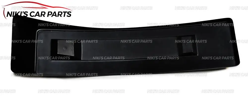 Подиум рамки номерного знака для Mitsubishi Lancer X 2007 2010 на переднем бампере АБС пластик
