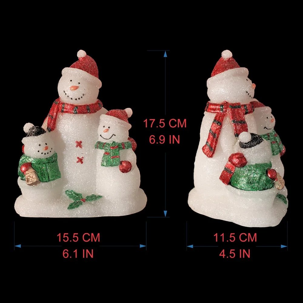 HOLIDAY FLAMELESS DECORATIVE BRAND NEW CANDLES SANTA SNOWMAN TREE