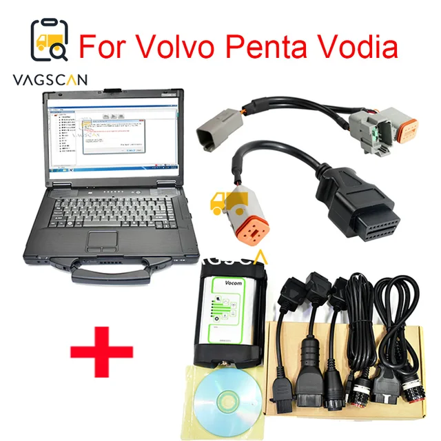 Toughbook CF52 penta vodia 5 marine Engine Diagnosis tool for volvo penta vodia diagnostic tool