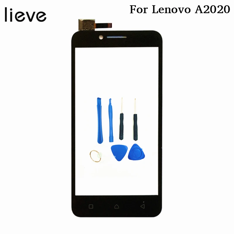 lieve 5'' mobile screen for Lenovo A2020 Vibe C A2020a40 front touch digitizer touch panel replacement sensor with free tools1