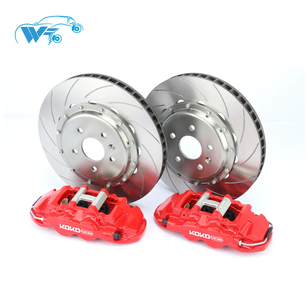 

KOKO RACING Auto Brake System Part 4 piston big brake kits WT8560 for Mercedes w124 E500 ,1994r