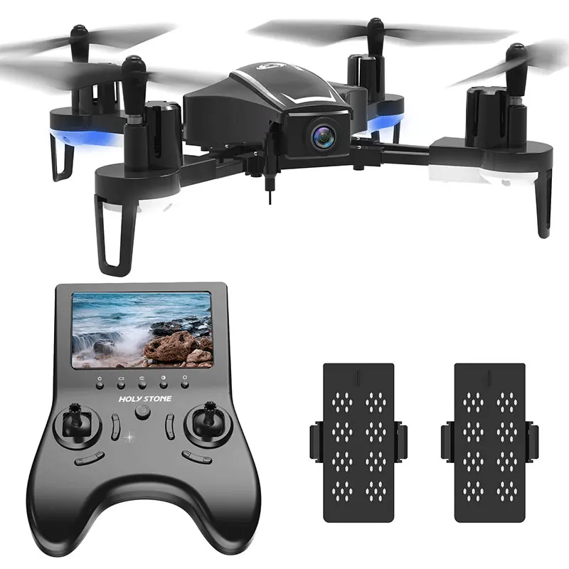 

[EU USA Stock] Holy Stone HS230 Racing FPV RC Wifi Drone Selfie Aerial 120 Angle 720P HD 45Km/h Speed 5.8G LCD Screen Quadcopter