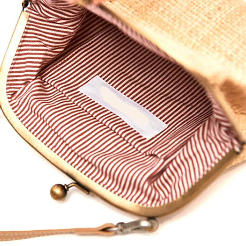 Women Holiday Handbag Hot Casual INS Popular Female Straw Bags Mini Ladies Lace Handle Shoulder Bag Handmade Knit Bolsa SS3169 (4)