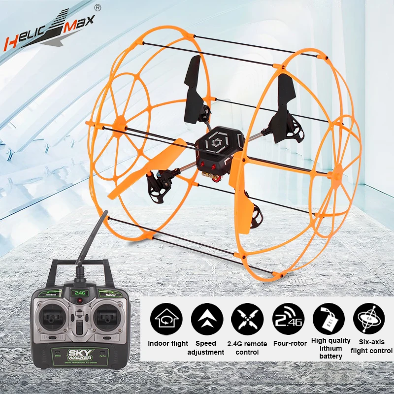 

HeLIC MaX 1306 Remote Control Aircraft Quadrocopter Toys RC Drone Climbing Wall Quadcopter Children'S Toys Helicopter Toy Gift