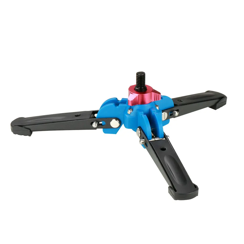 

Cewaal Metal Black Holder Monopod Base Bracket Monopod Base Stand Portable Camera Monopod Base Holder Unipod Mount
