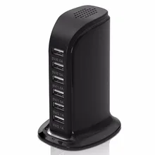 

Costyleen USB Tower Power Adapter 6-Port Charging Station with Quick Charge 2.1 for Cellphone Galaxy,iPhoneX,iPhone8 4