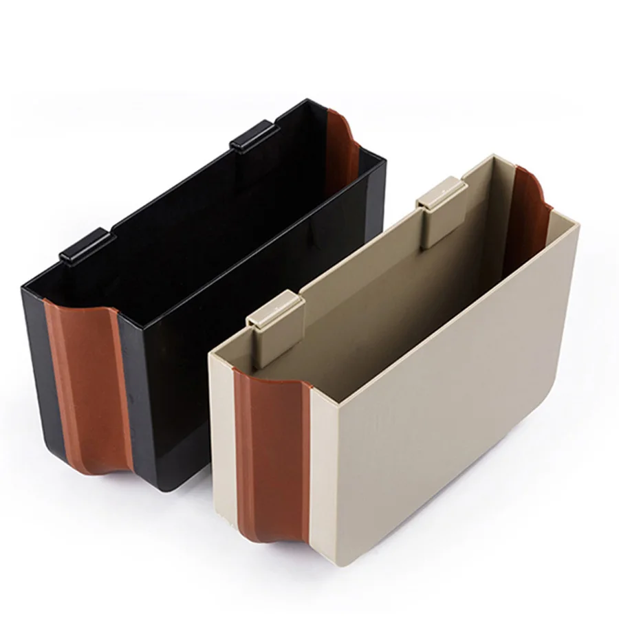 Universal Car Back Seat Organizer Holder Storage Box Car Garbage Can