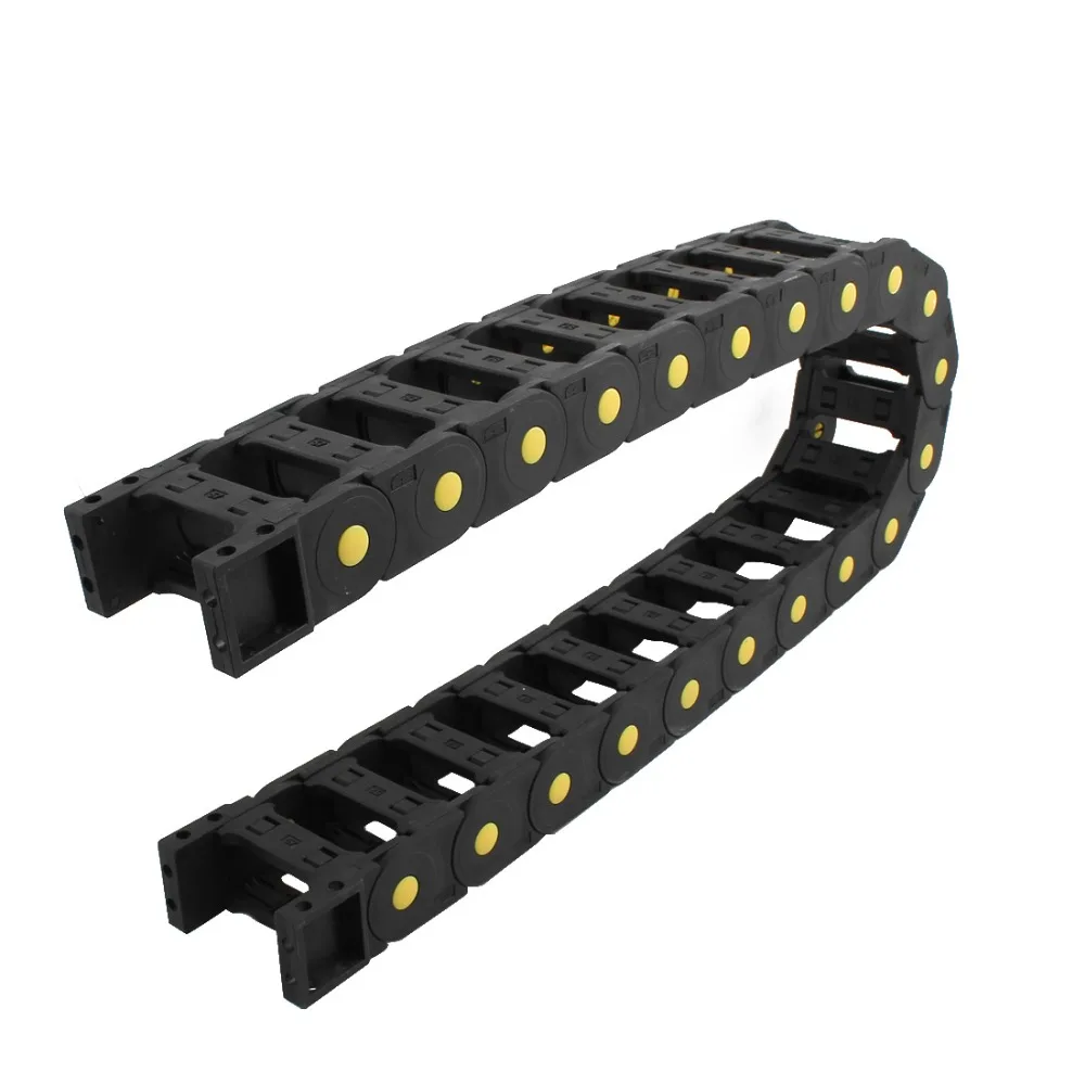 

1Pcs Cable Drag Chain 20 x 57mm 105cm Length Plastic Towline Cable Carrier Drag Chain Connector For CNC Tool Transmission Chains