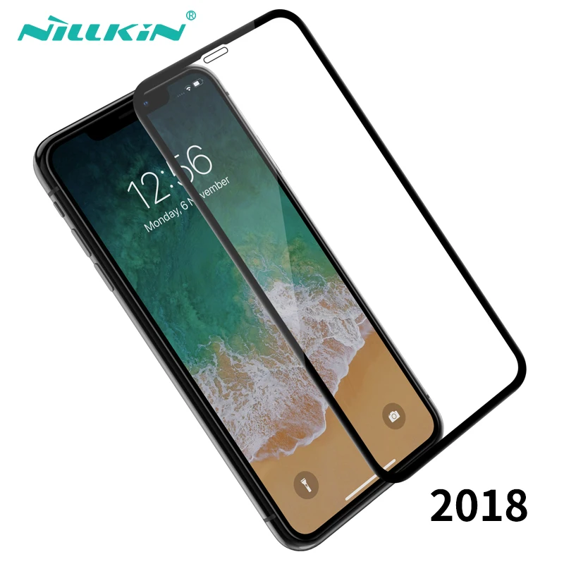 NILLKIN CP+ MAX Защитная пленка для экрана для iPhone Xs/Xs Max/Xr 3D защитное закаленное стекло для iPhone X 5,8 ''/6,5''/6,1''