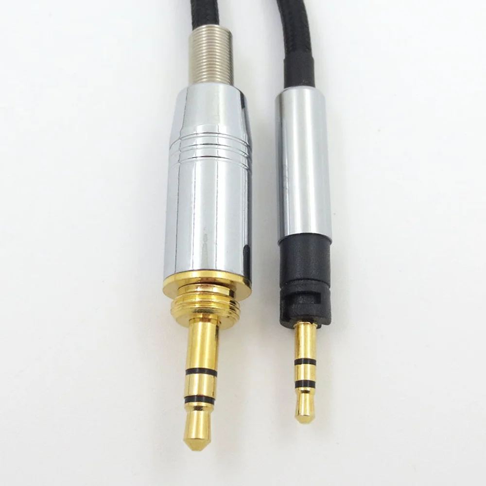 ZSFS Replacement Silver plated Cable line For Sennheise Momentum 1 0 2 0 Over Ear On Ear Headphones Stereo Bass Audio Cables